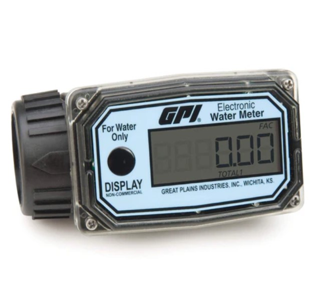 GPI 01 Series Aluminium Digital Fuel Meter B.E.S. Flowmeters