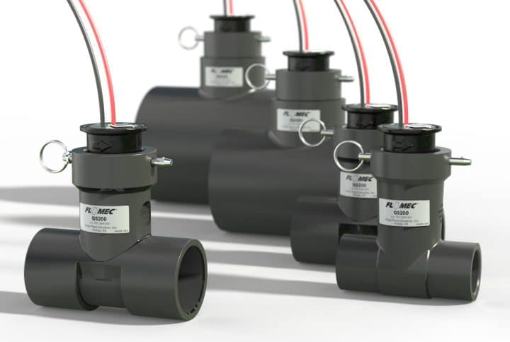 Flomec QS200 with PVC Tee