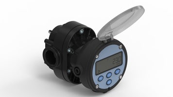 Flomec Oval Gear OM Series Digital Flow Meter
